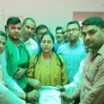 Bhakiyu submitted a memorandum in Mahavan Tehsil