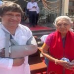 Congress President met Her Excellency Governor Anandiben Patel
