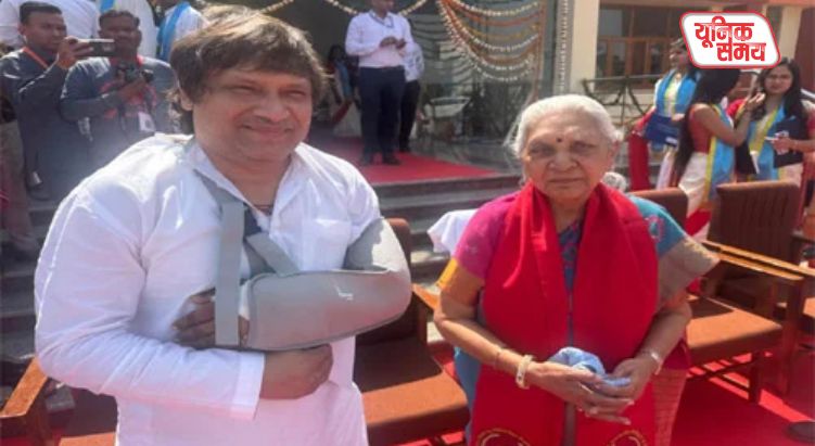 Congress President met Her Excellency Governor Anandiben Patel