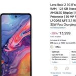 Lava Bold 2 5G Launched