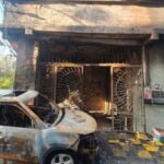 Massive Fire at Home Caused by Short Circuit During Electric Car Charging