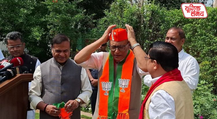 Veteran MP Pradyut Bordoloi Joins BJP
