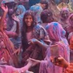 Widowed mothers celebrated 'Holi of Joy' at Gopinath Temple