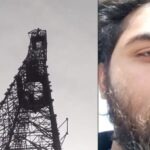 Youth Climbs 80-Foot-High Tower in Kosi Kalan