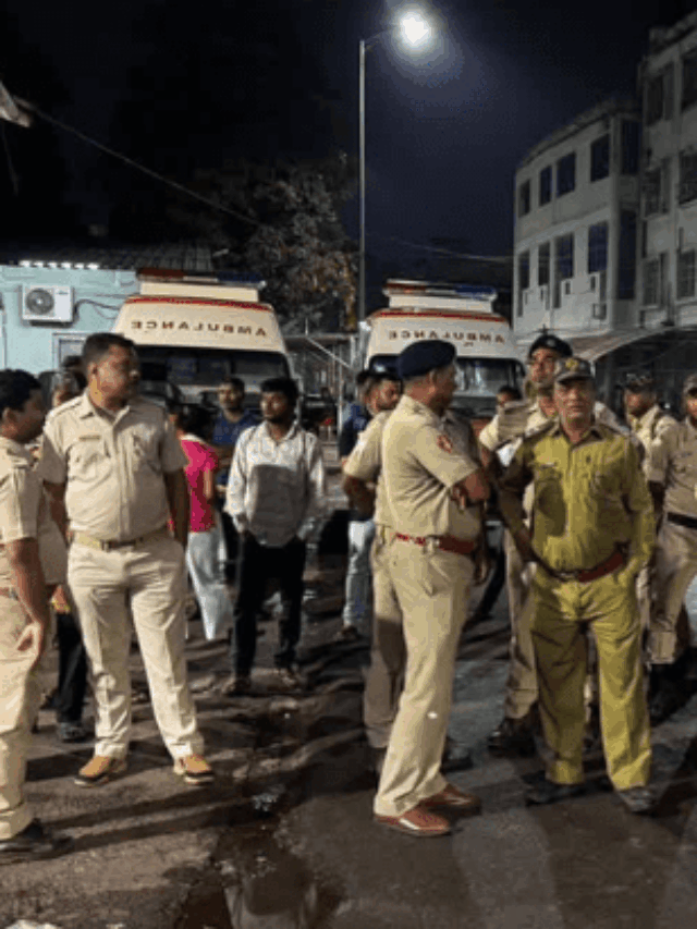 Massive Fire at SCB Hospital in Cuttack