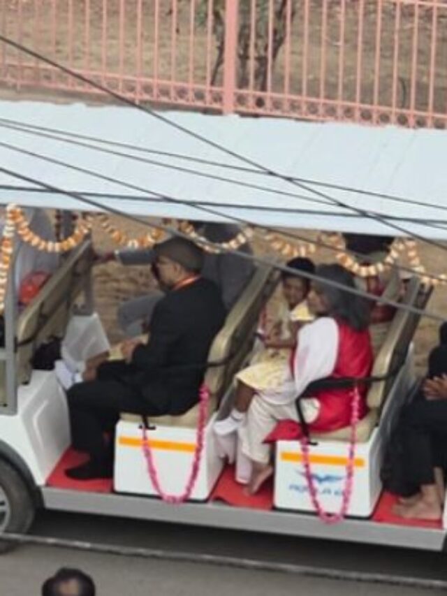 President Droupadi Murmu Arrives in Govardhan