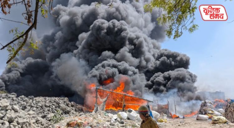 Over 500 Slums Reduced to Ashes in Kanwani, Indirapuram