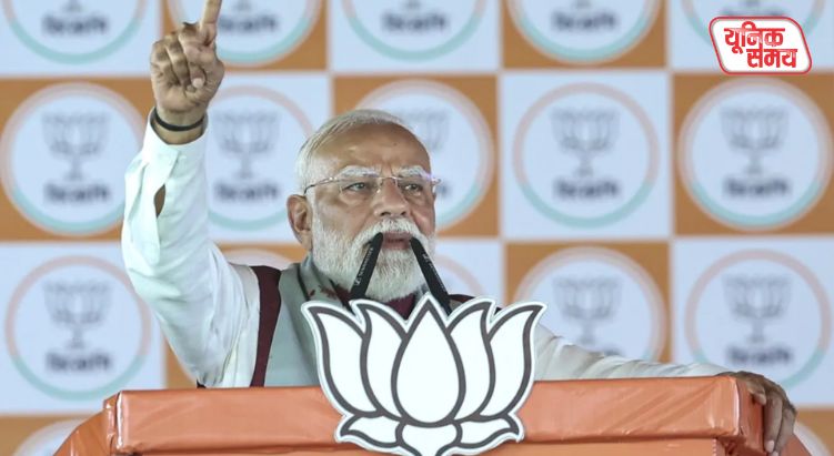 PM Modi Roars After Record Turnout in First Phase