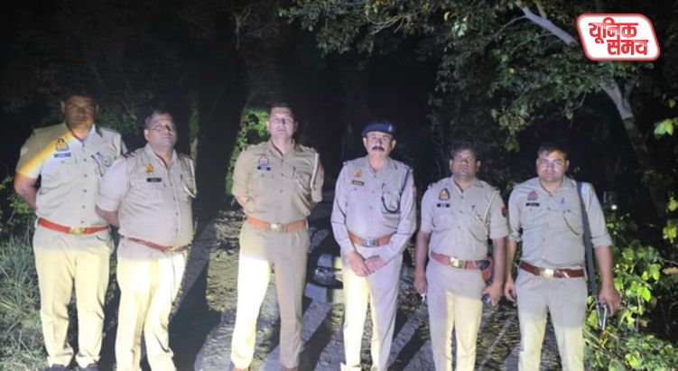 Police and SOG have a direct encounter with criminals in Barsana