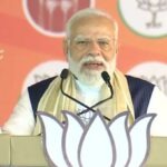 Prime Minister Narendra Modi addressed a massive BJP election rally