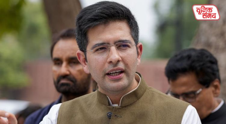 Raghav Chadha termed the Aam Aadmi Party's allegations a 'blatant lie'