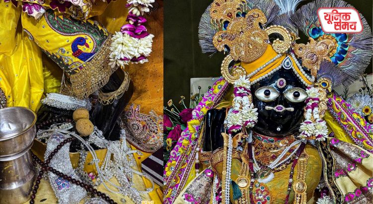 Thakur Banke Bihari granted 'Charan Darshan' on Akshay Tritiya