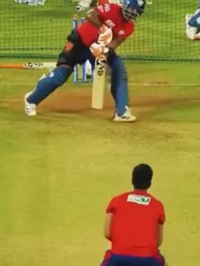 Arjun Tendulkar's ' Yorker Avatar' in the LSG Nets