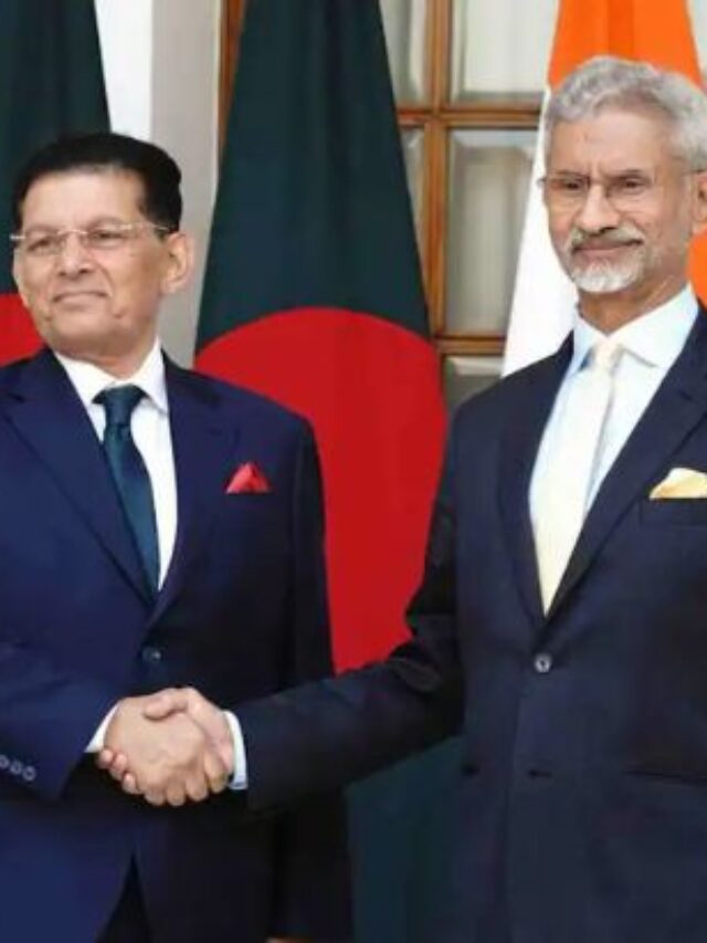 Bangladesh's Foreign Minister Khalilur Rahman met with S. Jaishankar