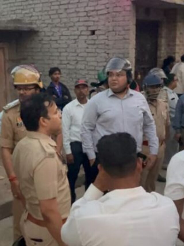 Fierce Stone-Pelting on Ambedkar Procession in Kasganj
