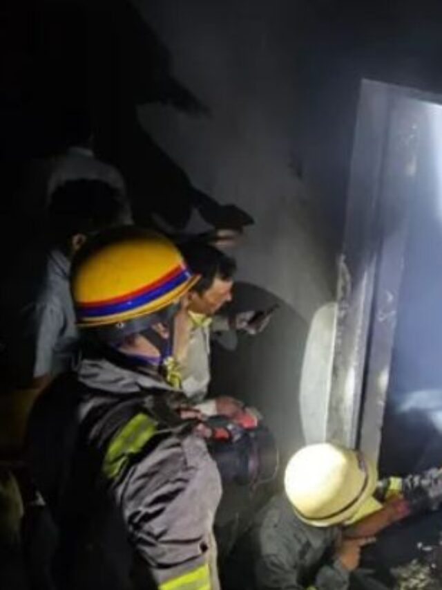 Massive Fire Breaks Out in Railway Station's Relay Room