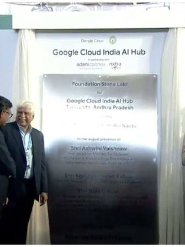 Now, in Vizag, 'G' stands for Google