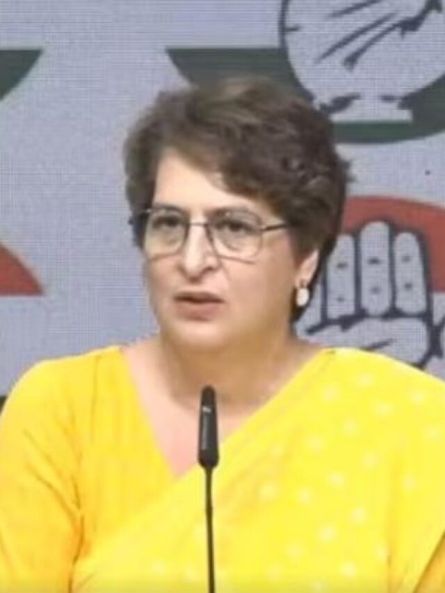 Priyanka Gandhi Launches a Strong Attack on the BJP