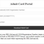 JEE Advanced Admit Card Out