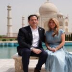 Marco Rubio arrived in Agra with his wife