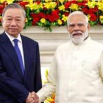 President To Lam and Prime Minister Narendra Modi held a meeting