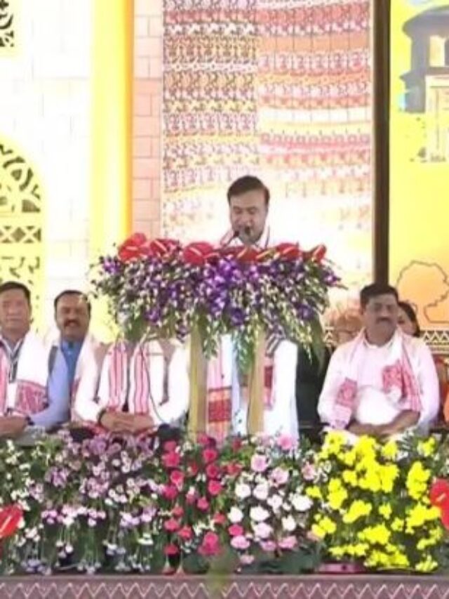 Himanta Biswa Sarma takes oath as Chief Minister