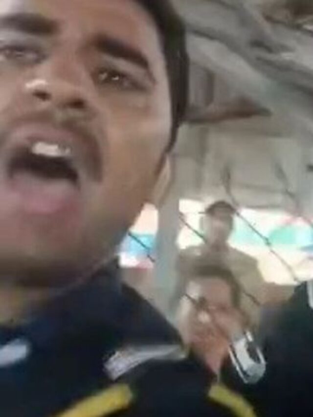 Hooliganism by guards at Radharani Ropeway in Barsana