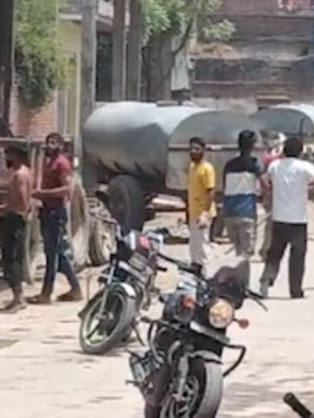 Shots fired in broad daylight in Maholi village.