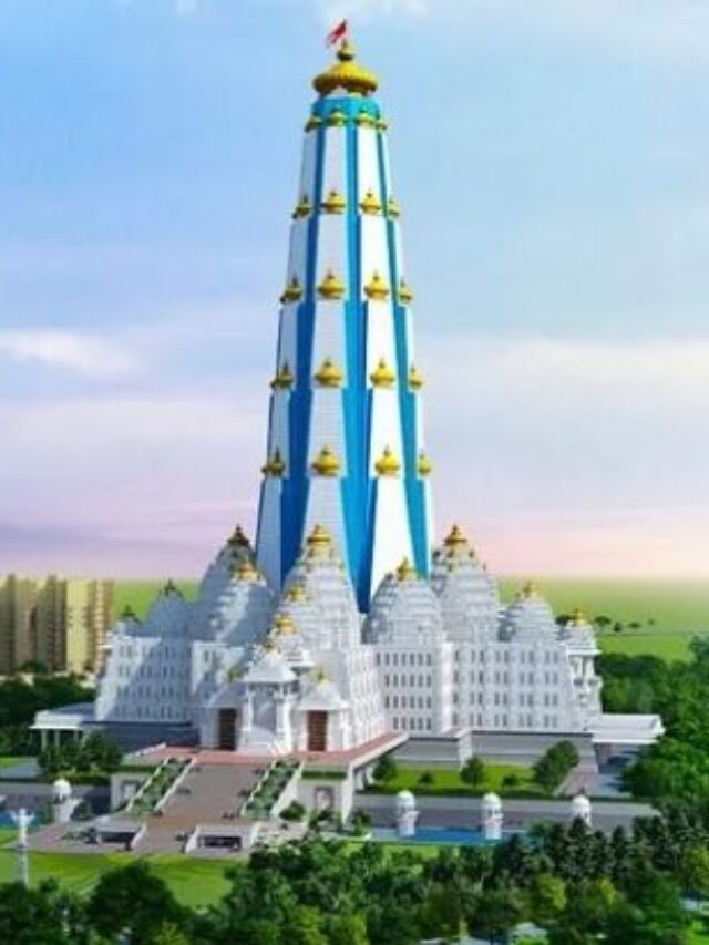 World's largest 'Chandrodaya Temple' has been completed in Vrindavan