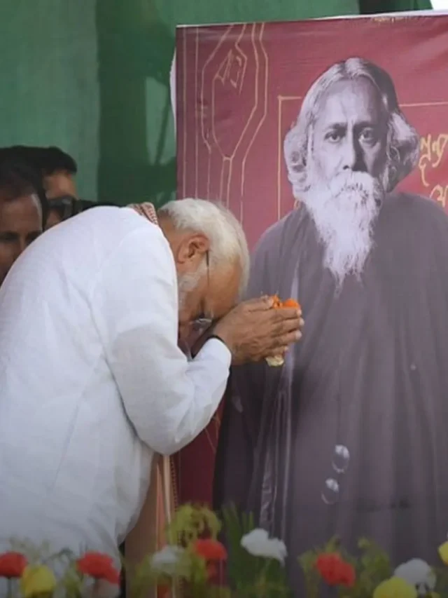 PM Modi pays tribute on Rabindranath Tagore's birth anniversary