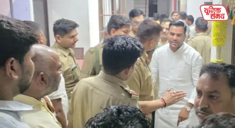 Heated exchange between Nardev Chaudhary and the Station House Officer