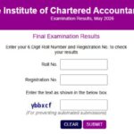 ICAI CA Final Result 2026 Out