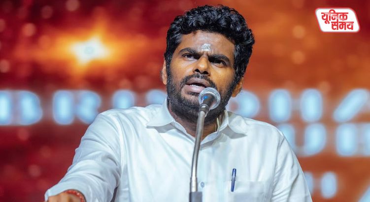K. Annamalai announces the formation of a new party