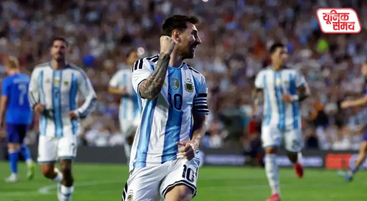 Lionel Messi scored a historic goal in the Argentina vs. Iceland match