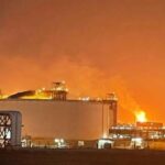 Massive explosion at Barzan Gas Terminal