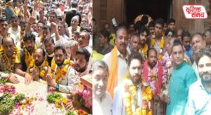 Puran Lal Lodhi arrived in Vrindavan