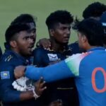 Vaibhav Suryavanshi furiously lashed out at a Sri Lankan bowler over a taunt