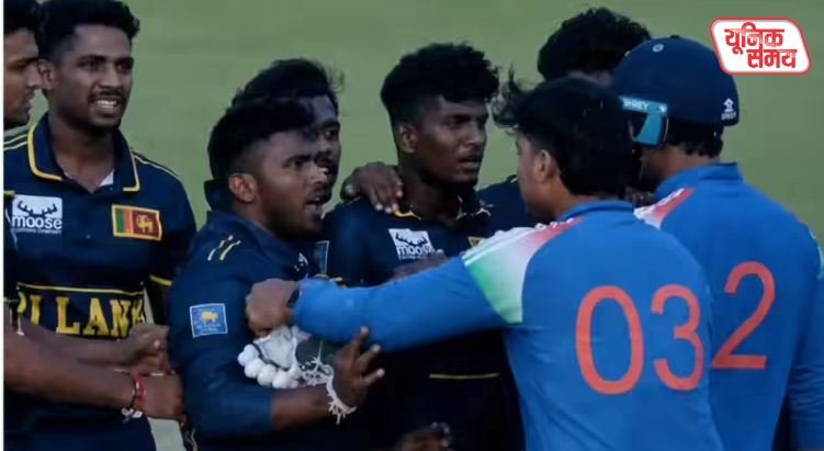 Vaibhav Suryavanshi furiously lashed out at a Sri Lankan bowler over a taunt