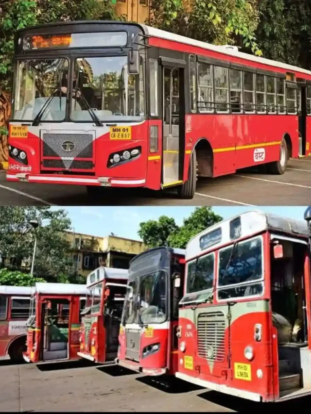 मुंबई में BEST बसों का चक्का जाम