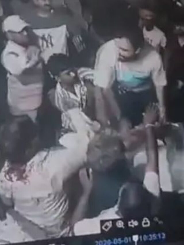 Barged into a milk shop and brutally beat the shopkeeper