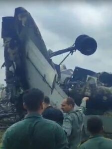 Indian Air Force AN-32 cargo aircraft crashes