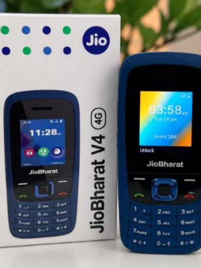 जियो ने लॉन्च किया Jio Bharat V4 4G फीचर फोन