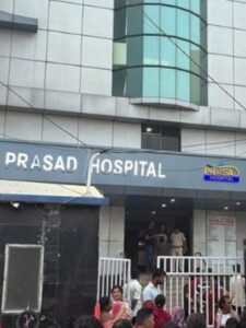 Massive fire breaks out at a private hospital in Muzaffarpur