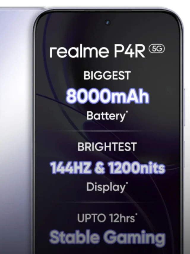 Realme P4R 5G भारत में लॉन्च