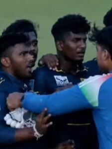 Vaibhav Suryavanshi furiously lashed out at a Sri Lankan bowler over a taunt