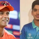 Anvay Dravid played a magnificent innings against Sri Lanka in the Under-19 match