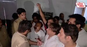 Congress takes to the streets to protest the arrest of Rahul and Priyanka