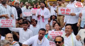 Congress took out a 'Sadbuddhi Padyatra