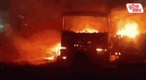 Horrific road accident in Dausa