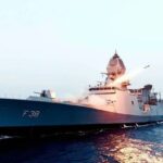 Indigenously built stealth frigate INS Mahendragiri inducted into the Indian Navy